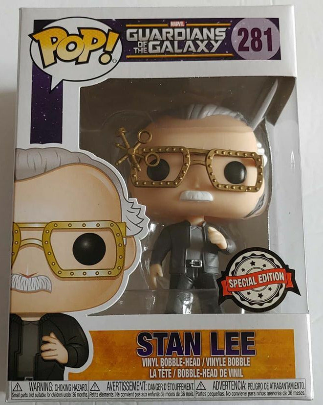 Funko Pop! Marvel Guardians of the Galaxy: Stan Lee (Special Edition) #281