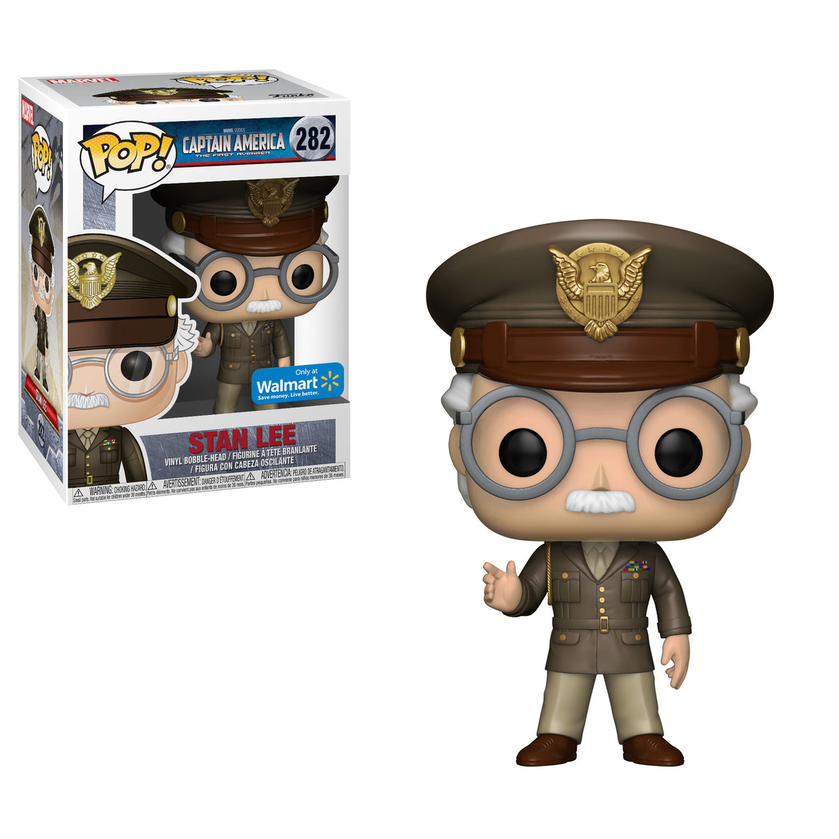 Funko Pop! Captain America: Stan Lee (Walmart Exclusive) #282