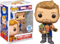 Funko Pop! The Guardians of the Galaxy Holiday Special: Star-Lord with Groot (Exclusive) #1125