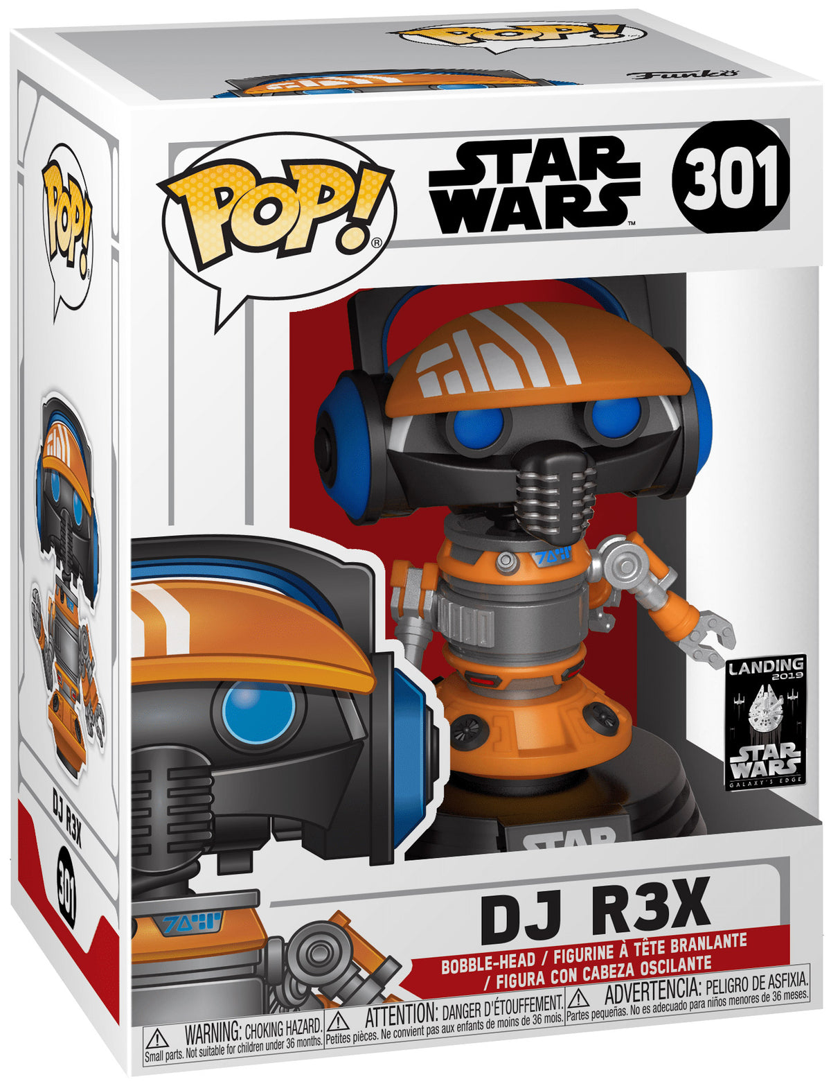 Funko Pop! Star Wars: DJ R3X (Galaxy's Edge Disney Parks Exclusive 2019) #301