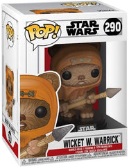 Funko Pop Star Wars Wicket W. Warrick 290