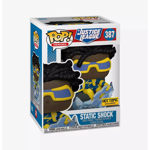 Funko Pop! Justice League: Static Shock (Hot Topic Exclusive) #387