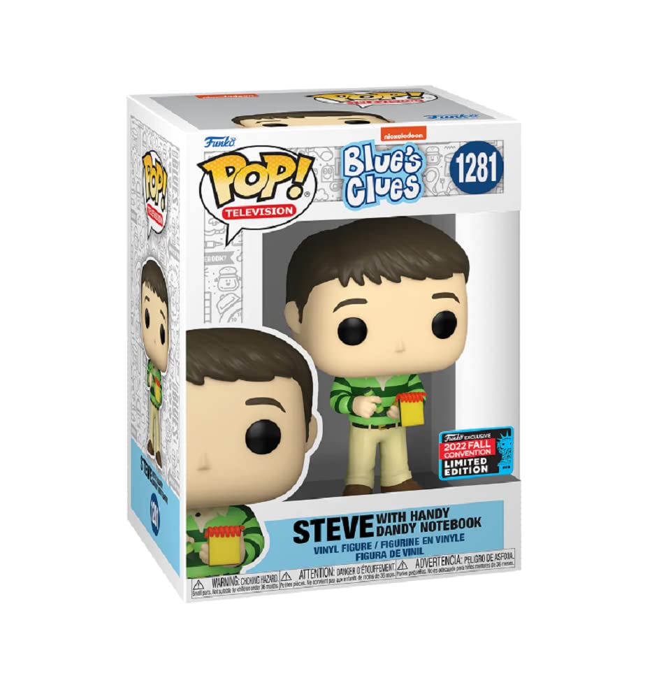 Funko Pop! Blue's Clues: Steve with handy dandy notebook (2022 Fall Convention) #1281
