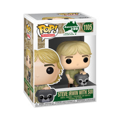 Funko Pop! Steve Irwin with Sui #1105