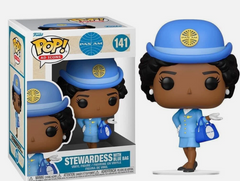 Funko Pop Pan Am Stewardess With Blue Bag, 141