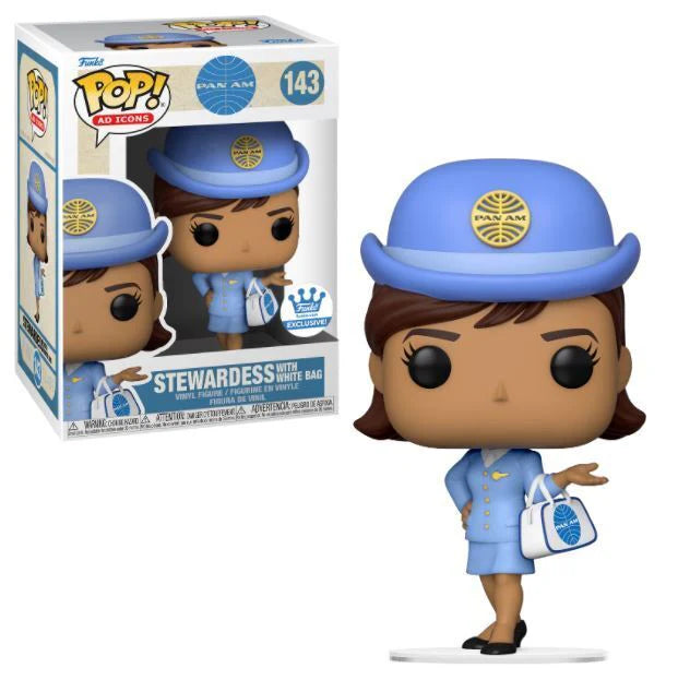 Funko Pop! Stewardess with white bag (Exclusive) #143