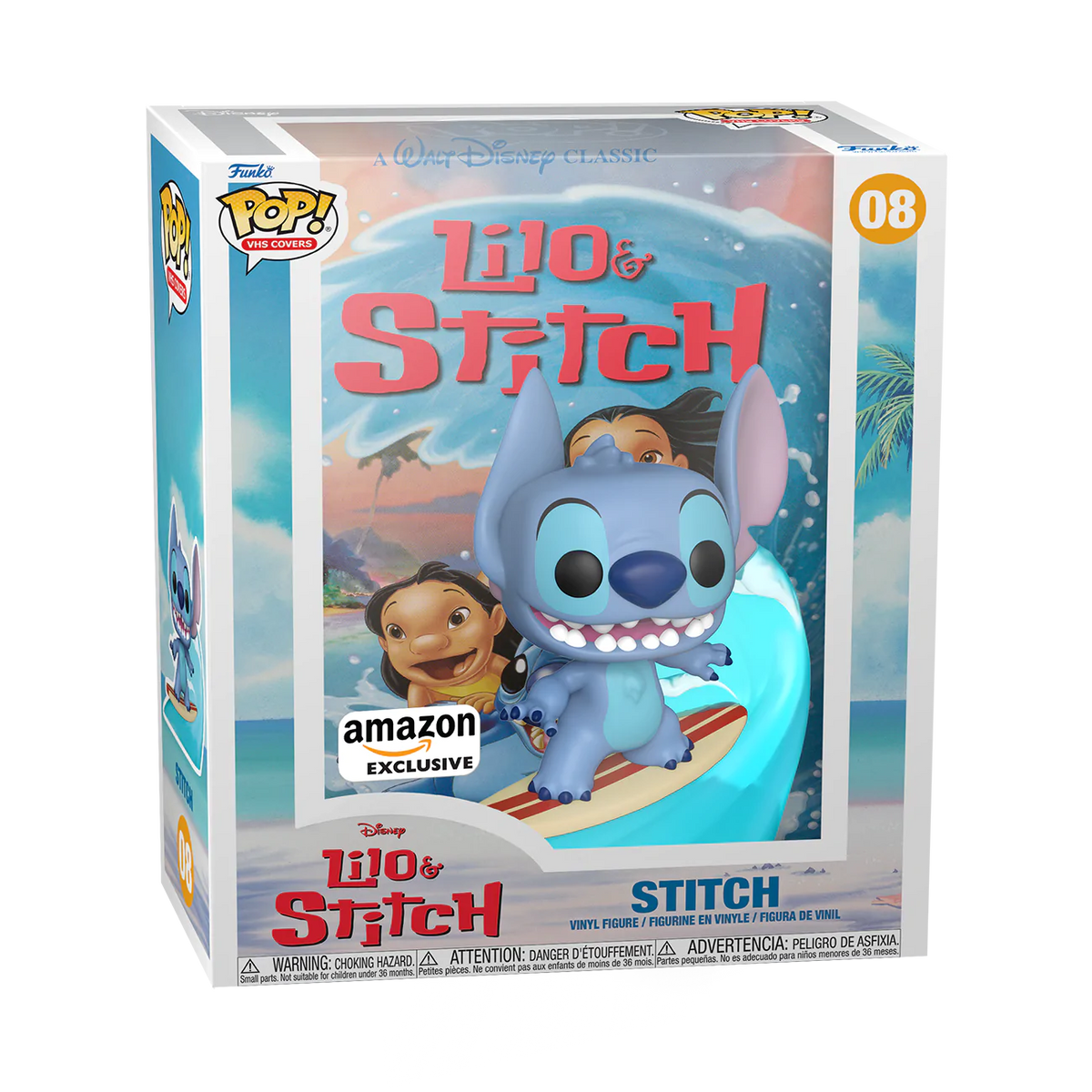 Funko Pop! Lilo & Stitch: Stitch (Amazon Exclusive) #08