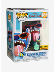 Funko Pop! Lilo & Stitch: Summer Stitch (Scented) [Hot Topic Exclusive] #636