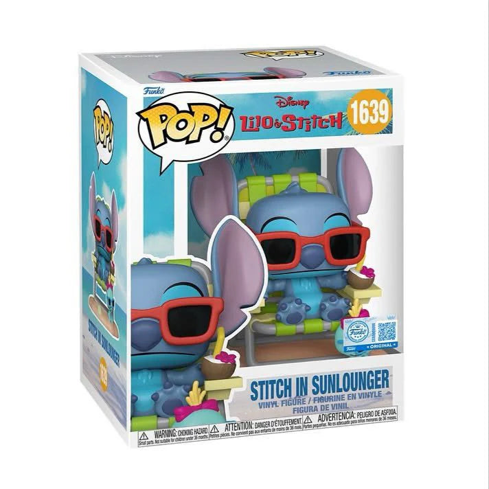 Funko Pop! Stitch in Sunlounger #1639