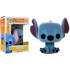 Funko Pop! Lilo & Stitch: Stitch (Flocked) (Hot Topic Exclusive) #159
