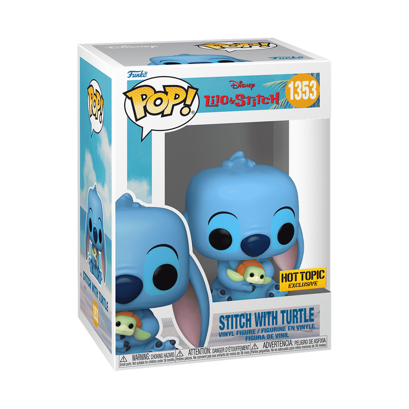 Funko Pop! Stitch with turtle (Hot Topic Exclusive) #1353