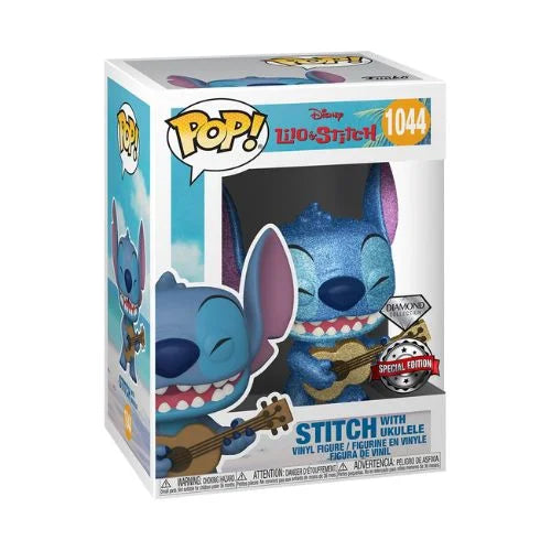 Funko Pop! Lilo & Stitch: Stitch with Ukulele (Diamond) (Special Edition) #1044