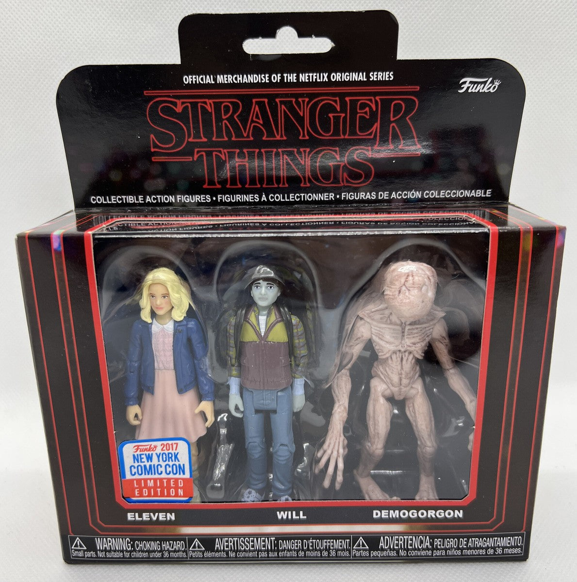 Funko: Eleven - Will - Demogorgon (2017 NYC Comic Con)