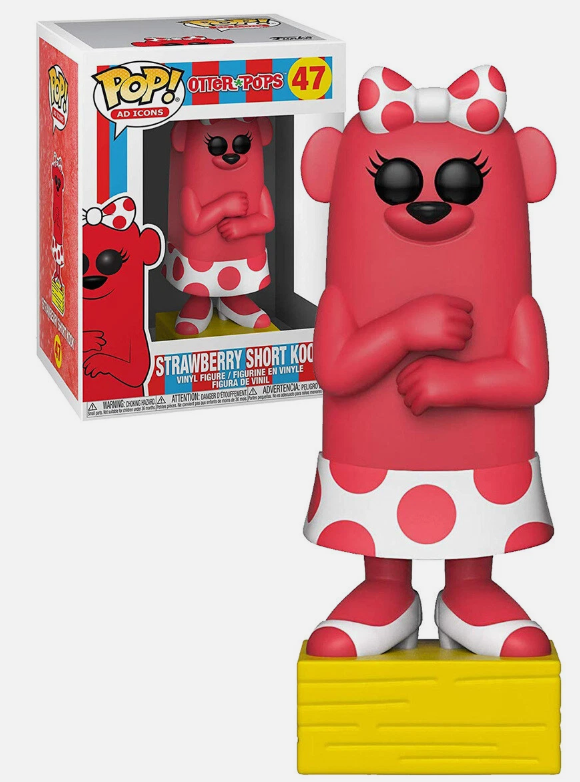 Funko POP! Ad Icons Otter Pops #47 Strawberry Short Kook
