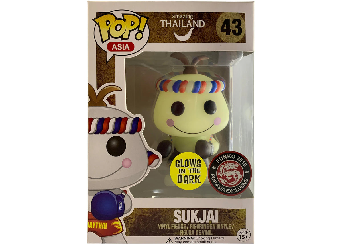 Funko Pop! Amazing Thailand: Sukjai (Glows) [2016 Pop Asia Exclusive] #43