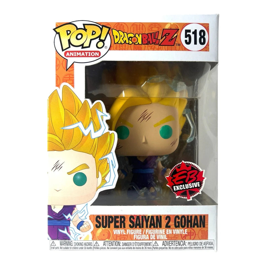 Funko Pop! Dragon Ball Z: Super Saiyan 2 Gohan (EB Exclusive) #518