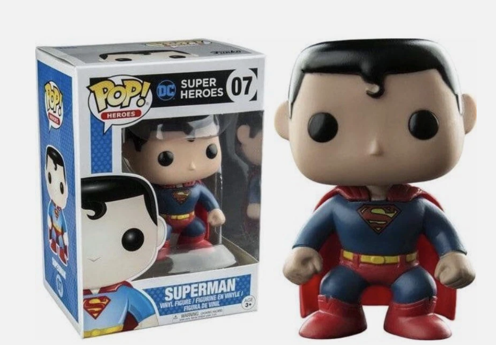 FUNKO POP! HEROES :DC SUPER HEROES SUPERMAN(07) VINYL