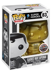 Funko Pop! Blackest night Superman (GameStop Exclusive) #83 (Gold)