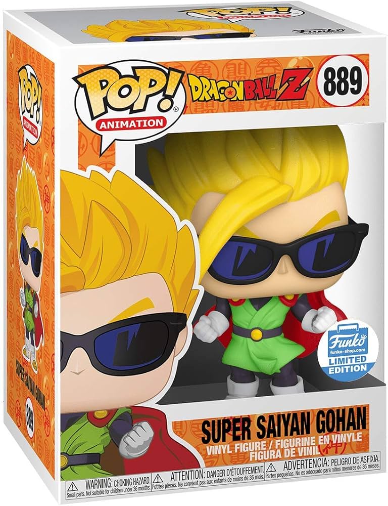 Funko Pop! Dragon Ball Z: Super Saiyan Gohan (Limited Edition) #889