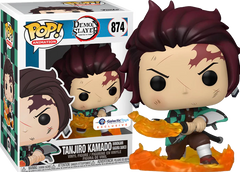 Funko Pop! Demon Slayer: Tanjiro Kamado (Hinokami Kagura Dance) [Galactic Toys Exclusive] #874