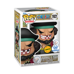 Funko Pop! One Piece: Marshall D. Teach (Chase) [Exclusive] #1921 [PopShield Armor Premium Hard Protector Included]