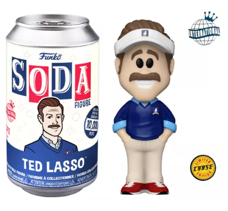 Funko Soda Ted Lasso Ted Lasso (Blue Can) – Chase Variant