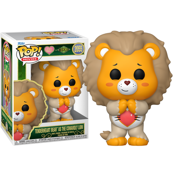 Funko Pop! Care Bears x Wicked: Tenderheart Bear as the Cowardly Lion #2055
