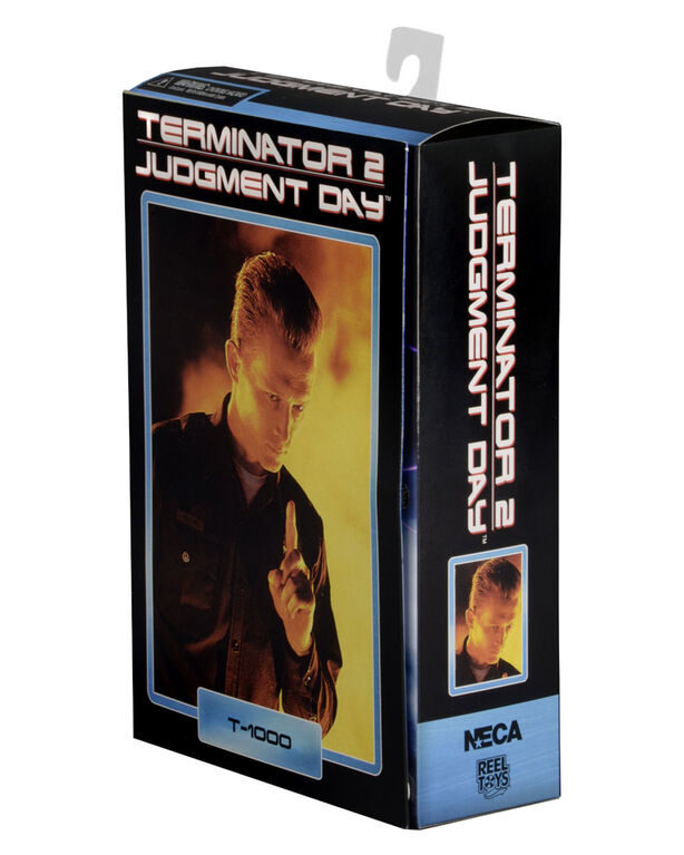 NECA: Terminator 2 - T-1000 (Slight Shelf Wear to Box)