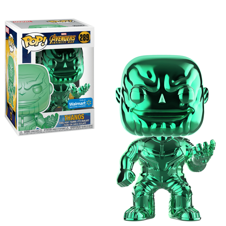 Funko Pop! Avengers Infinity War: Thanos (Walmart Exclusive) #289 green chrome