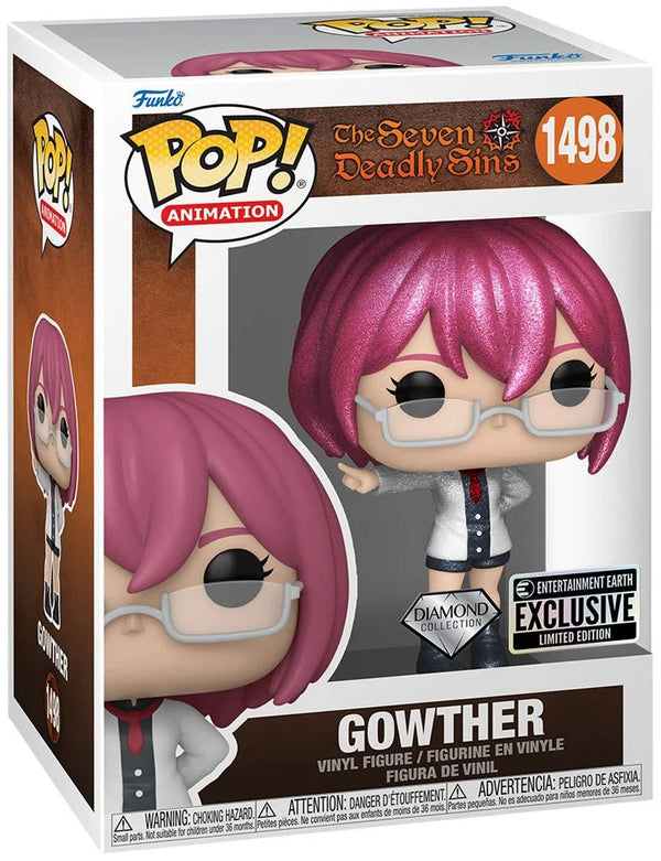 Funko Pop The Seven Deadly Sins Gowther Diamond 1498 Entertainment Earth exclusive boxed