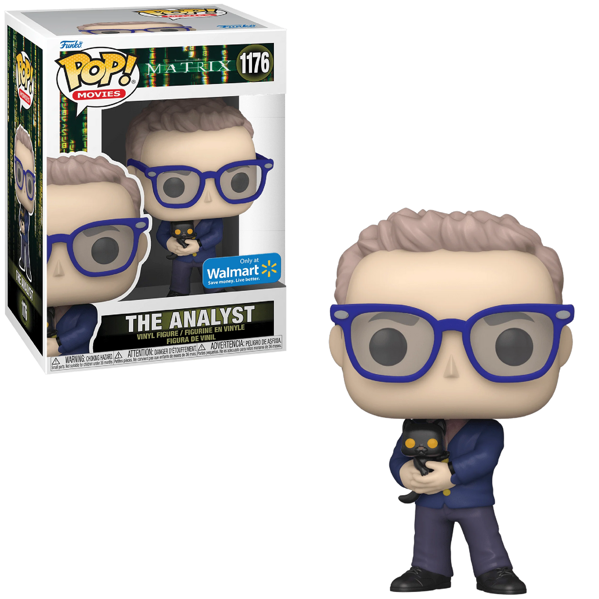 Funko Pop! The Matrix The  Analyst (Walmart Exclusive) #1176