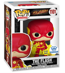 THE FLASH FUNKO POP! #1101 FUNKO SHOP GITD EXCLUSIVE