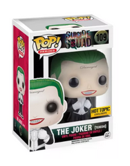 Funko Pop Heroes #109 THE JOKER [TUXEDO] Suicide Squad Hot Topic Exclusive