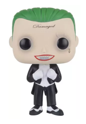 Funko Pop Heroes #109 THE JOKER [TUXEDO] Suicide Squad Hot Topic Exclusive