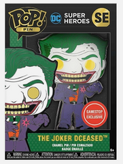 Funko Pop! Pin: DC Super Heroes - The Joker DCeased #SE (Gamestop Exclusive)