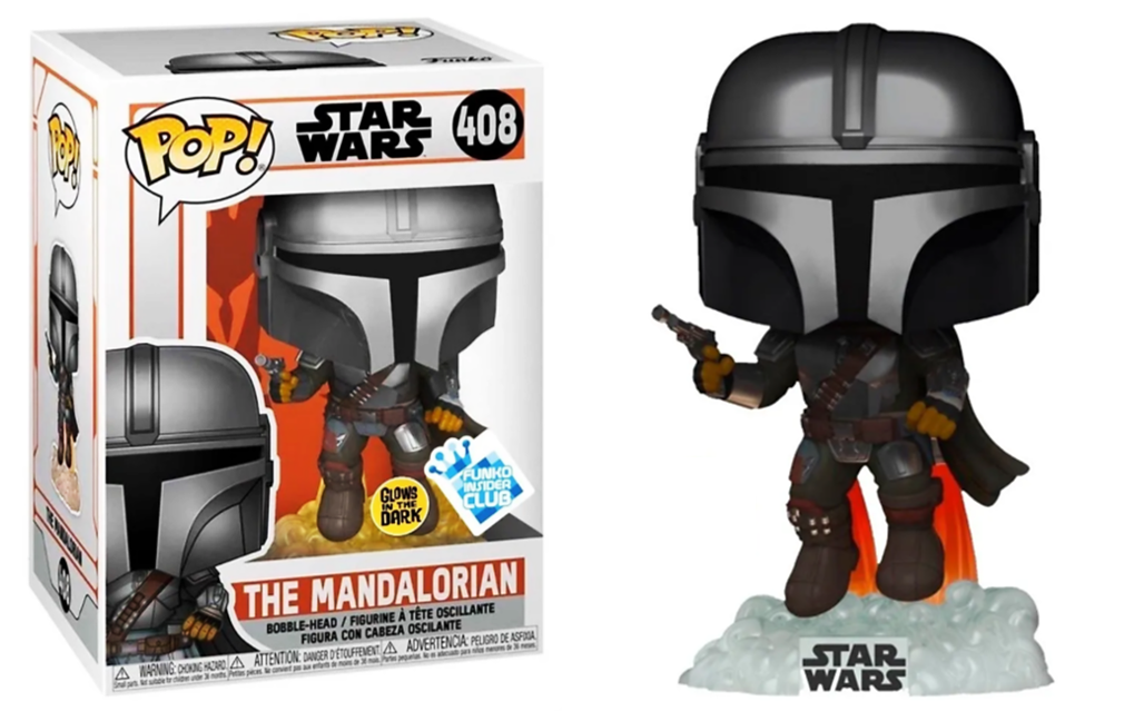 Funko Pop! The Mandalorian (Glows in the Dark) [Insider Club] #408