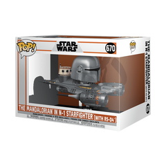 Funko Pop! Star Wars: The Mandalorian in N-1 Starfighter (with R5-D4) #670
