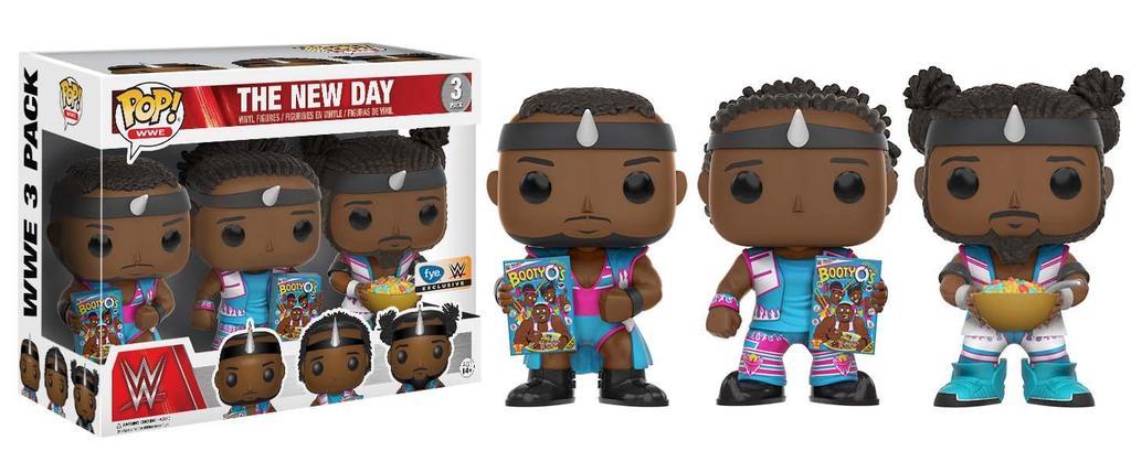 Funko Pop! WWE: The New Day (F.Y.E. - WWE Exclusive) [3-Pack]