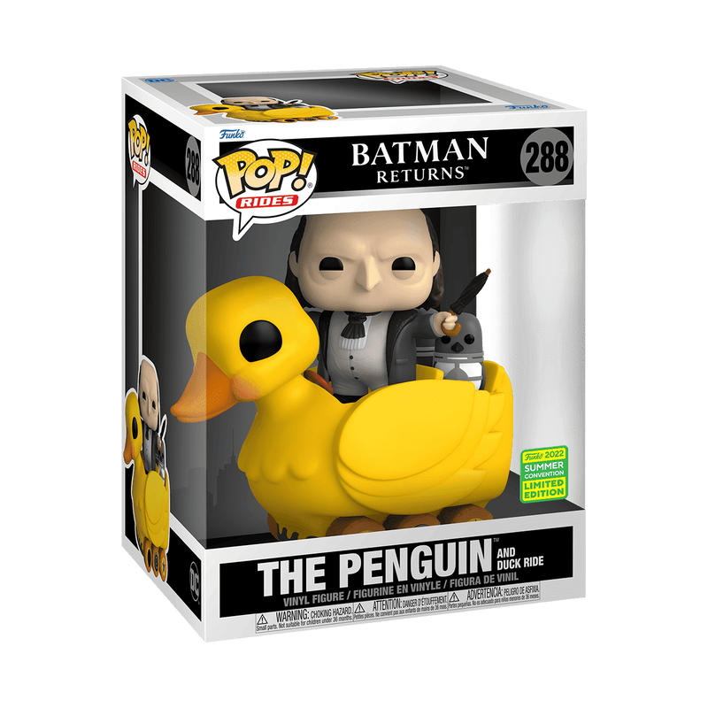 Funko Pop! Batman Returns: The Penguin and duck ride (2022 Summer Convention) #288