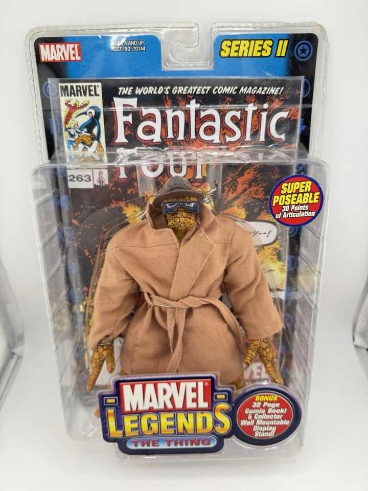 Toy Biz: Marvel Legends The Thing super poseable 30 points of articulation