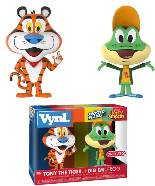 Funko VYNL Tony The Tiger + Dig Em' Frog Exclusive 2 Pack