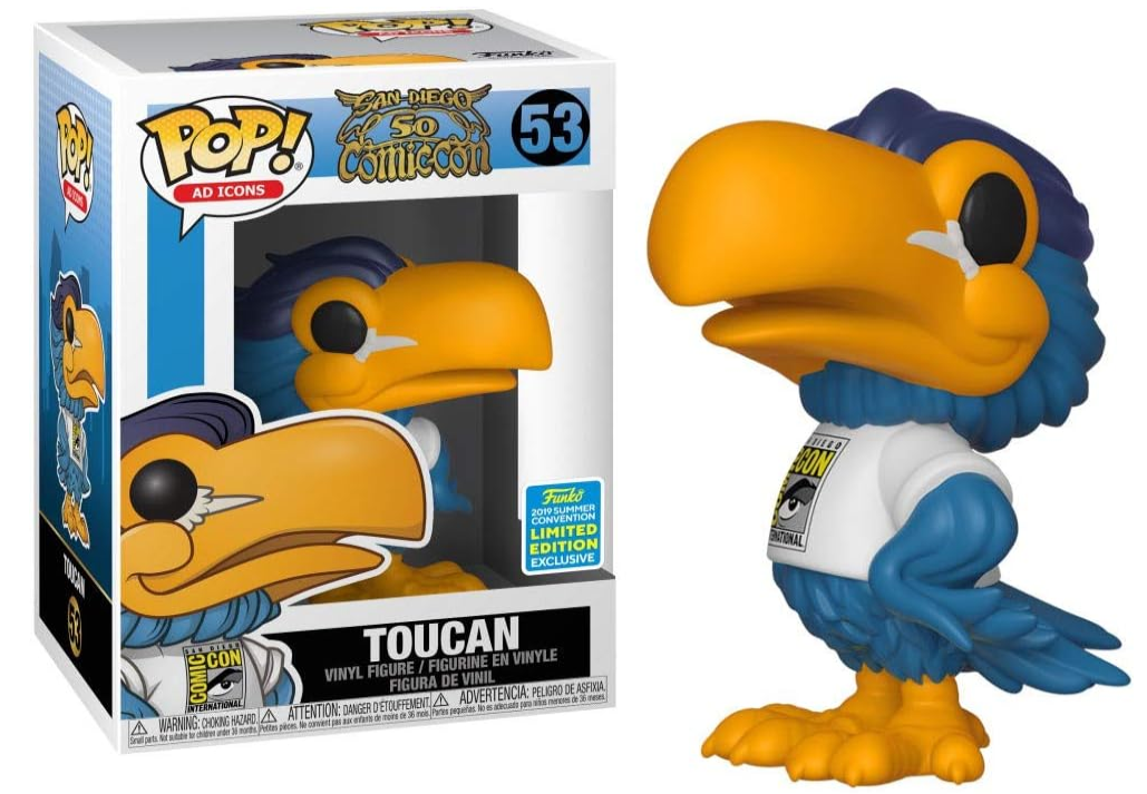 Funko Pop! Ad Icons: San Diego Comic Con 53 - Toucan (SDCC 2019 Exclusive) #53