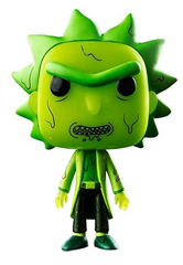 Pop! Animation Rick & Morty Vinyl Figure Toxic Rick (Glows in The Dark) #335