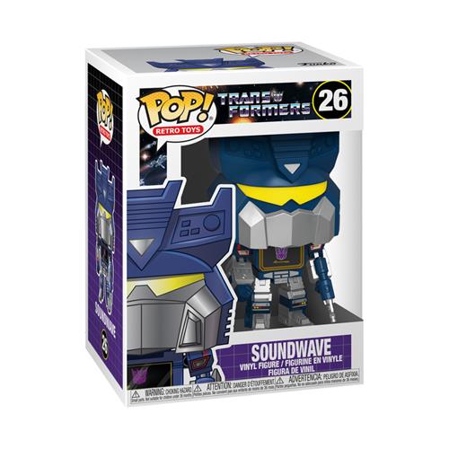 Funko Pop! Transformers: Soundwave #26 boxed figure