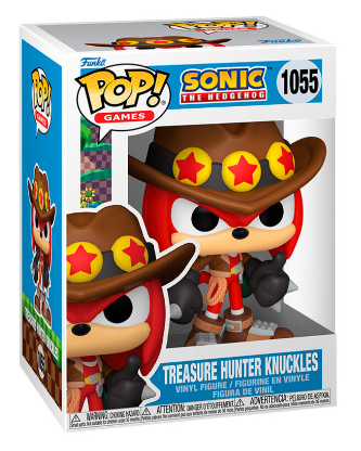 SONIC THE HEDGEHOG  # 1055  -  POP! VINYL FIGURE OF TREASURE HUNTER KNUCKLES
