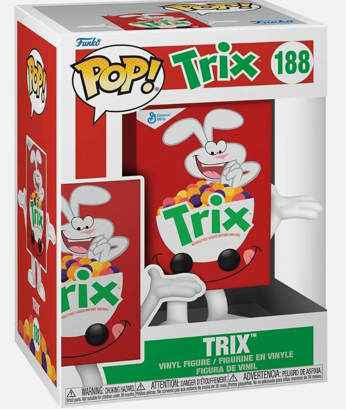Ad Icons Funko Pop Trix Cereal Box #188