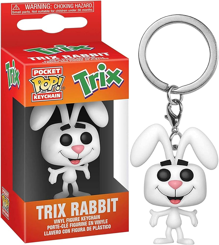 Funko Pop! Keychain: Trix Rabbit