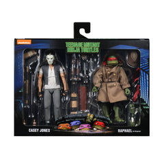 NECA: Teenage Mutant Ninja turtles (1990 Movie): Casey Jones and Raphael (in disguise) 7-inch Action figure