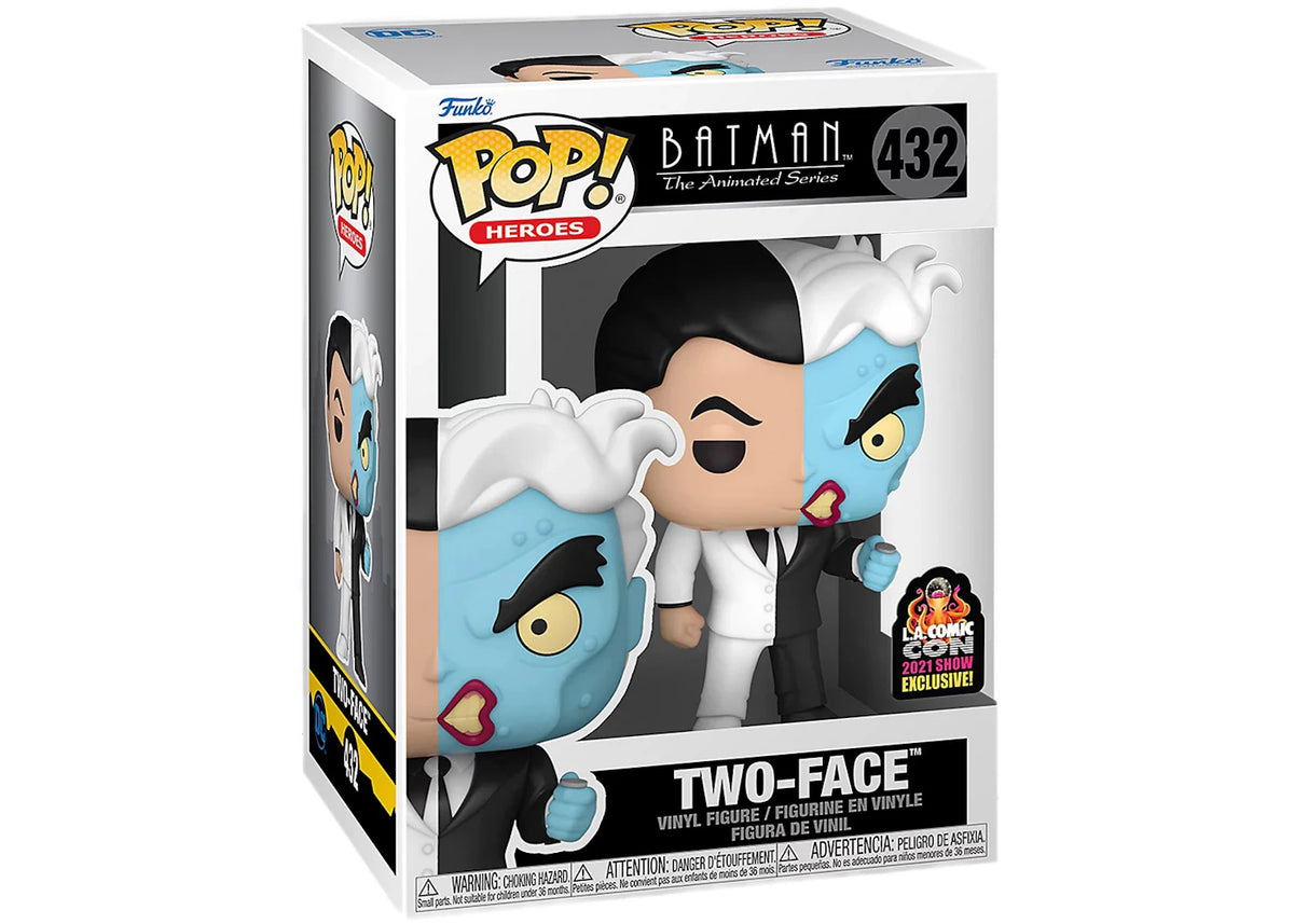 Funko Pop! Two-Face (L.A. 2021 Comic Con Exclusive) #432