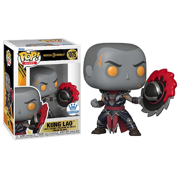 Funko Pop Mortal Kombat 11 Kung Lao Funko Limited Edition Exclusive number 1075